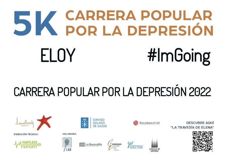 #YoVoy - ELOY (CARRERA POPULAR POR LA DEPRESIÓN 2022)