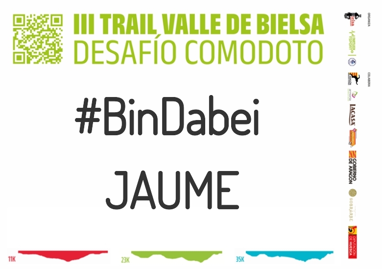 #YoVoy - JAUME (III TRAIL VALLE DE BIELSA. DESAFÍO COMODOTO 2023)