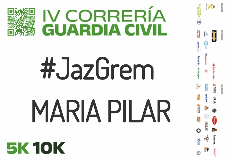 #JazGrem - MARIA PILAR (IV CORRERÍA GUARDIA CIVIL ZARAGOZA 2023)