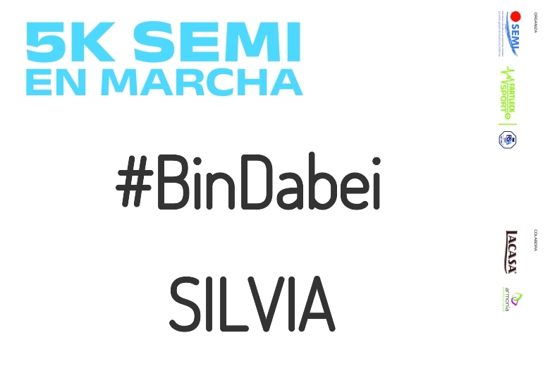 #ImGoing - SILVIA (5K SEMI EN MARCHA 2023)