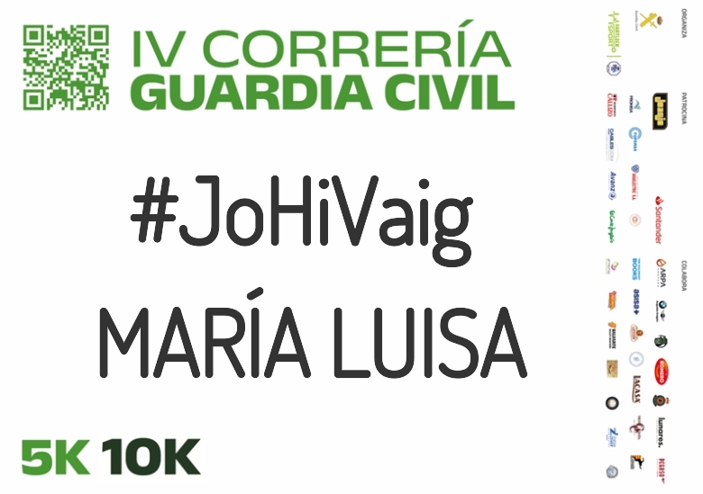 #YoVoy - MARÍA LUISA (IV CORRERÍA GUARDIA CIVIL ZARAGOZA 2023)