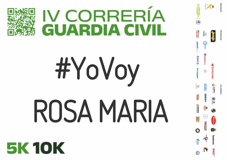#YoVoy - ROSA MARIA (IV CORRERÍA GUARDIA CIVIL ZARAGOZA 2023)