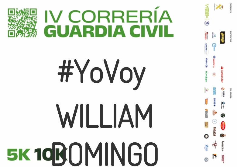 #BinDabei - WILLIAM DOMINGO (IV CORRERÍA GUARDIA CIVIL ZARAGOZA 2023)