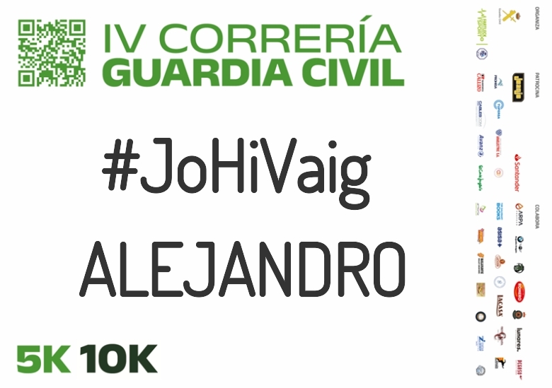 #Ni banoa - ALEJANDRO (IV CORRERÍA GUARDIA CIVIL ZARAGOZA 2023)