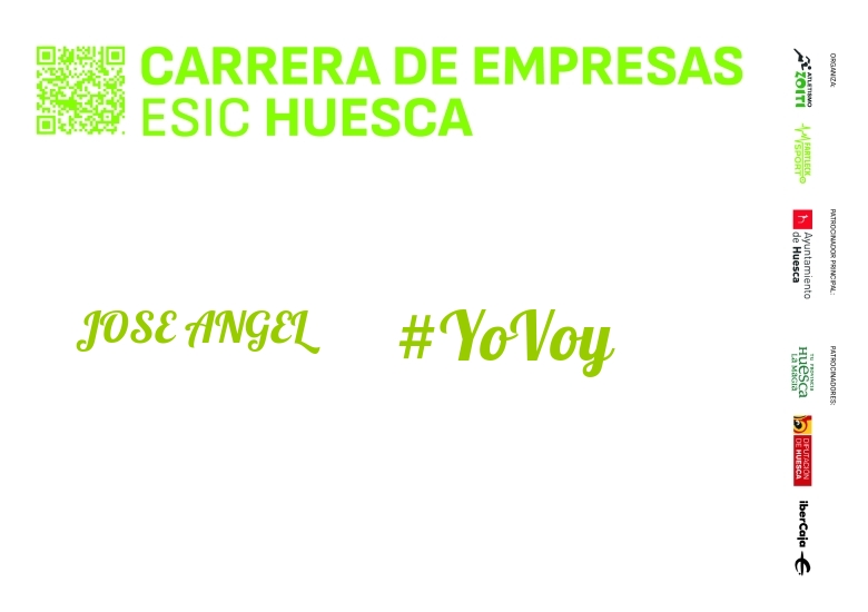 #YoVoy - JOSE ANGEL (I CARRERA EMPRESAS ESIC HUESCA 2024)