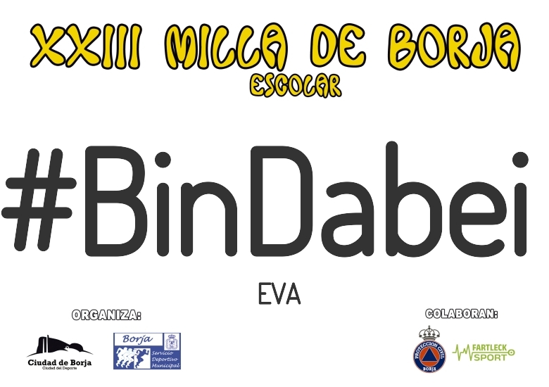 #YoVoy - EVA (XXIII MILLA ESCOLAR DE BORJA 2025)