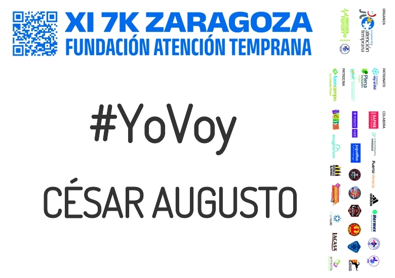 #YoVoy - CÉSAR AUGUSTO (XI 7K FUNDACIÓN ATENCIÓN TEMPRANA)