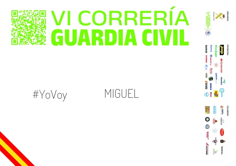 #YoVoy - MIGUEL (VI CORRERÍA GUARDIA CIVIL ZARAGOZA 2025)