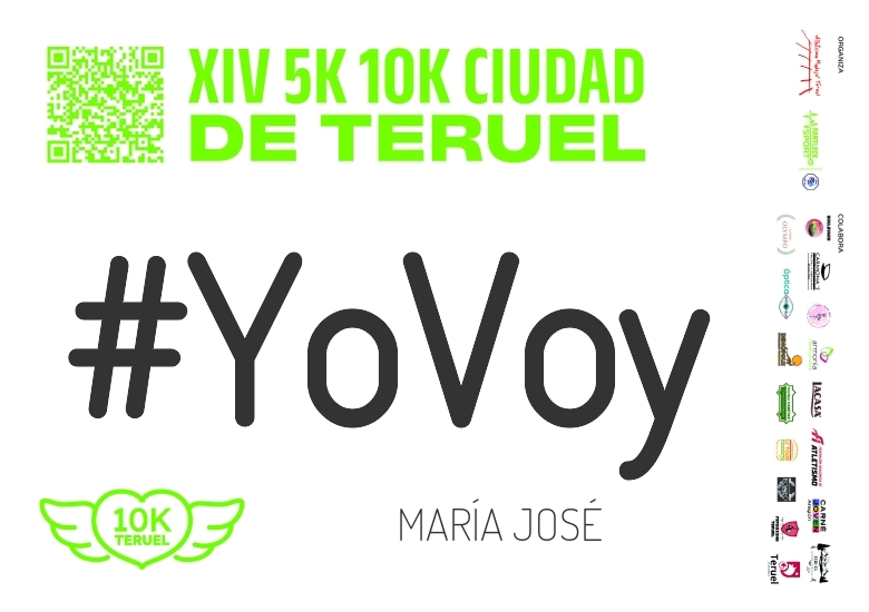 #YoVoy - MARÍA JOSÉ (XIV 10K Y 5K CIUDAD DE TERUEL 2025)