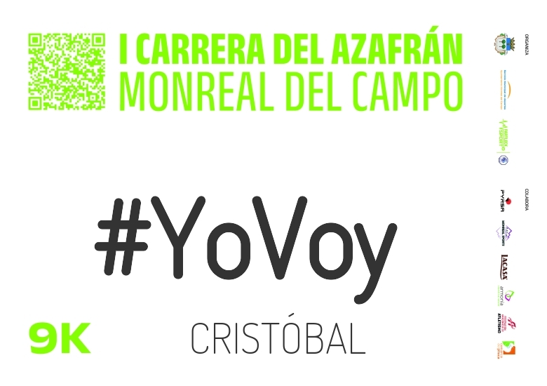 #JoHiVaig - CRISTÓBAL (CARRERA DEL AZAFRAN MONREAL DEL CAMPO 2024)