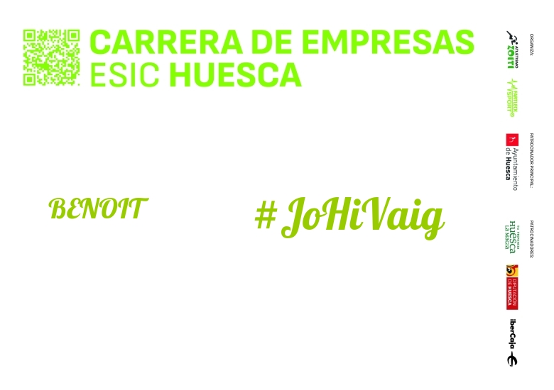 #YoVoy - BENOIT (I CARRERA EMPRESAS ESIC HUESCA 2024)