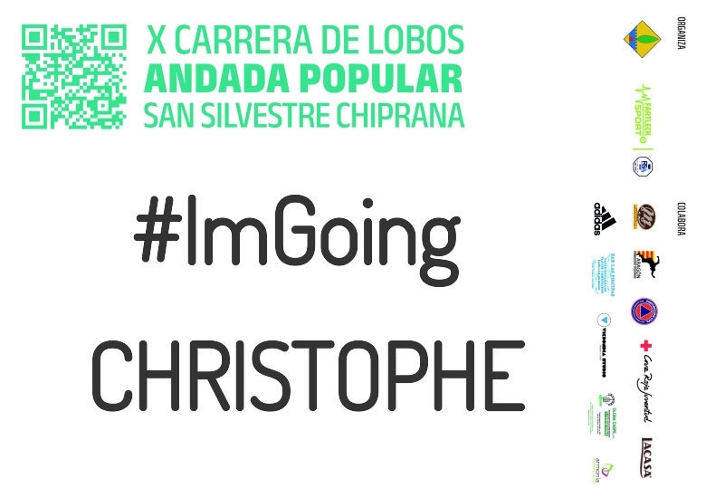 #YoVoy - CHRISTOPHE (X CARRERA LOBOS CHIPRANA 2023)