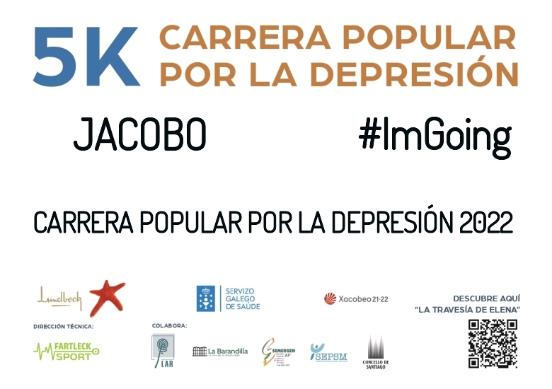 #YoVoy - JACOBO (CARRERA POPULAR POR LA DEPRESIÓN 2022)