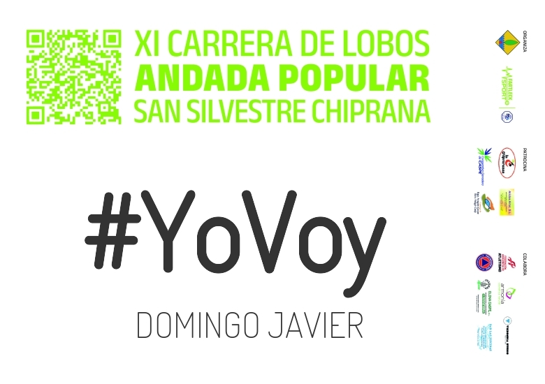 #YoVoy - DOMINGO JAVIER (XI CARRERA LOBOS CHIPRANA 2024)