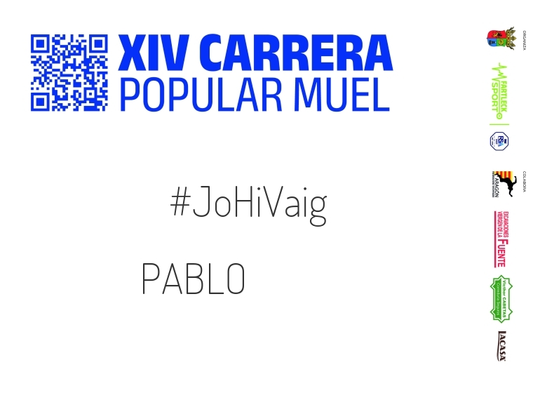 #YoVoy - PABLO (XIV CARRERA POPULAR MUEL 2024)