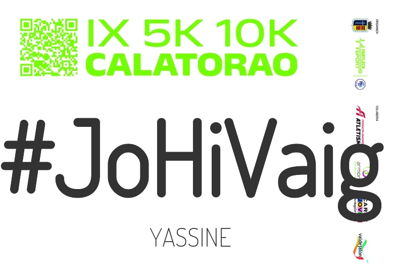 #YoVoy - YASSINE (IX 5K 10K CALATORAO 2025)