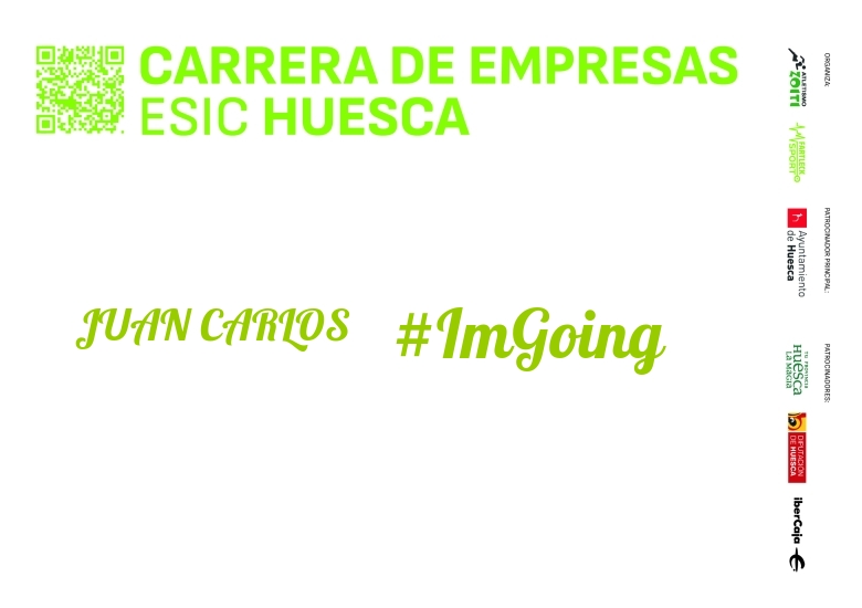 #YoVoy - JUAN CARLOS (I CARRERA EMPRESAS ESIC HUESCA 2024)