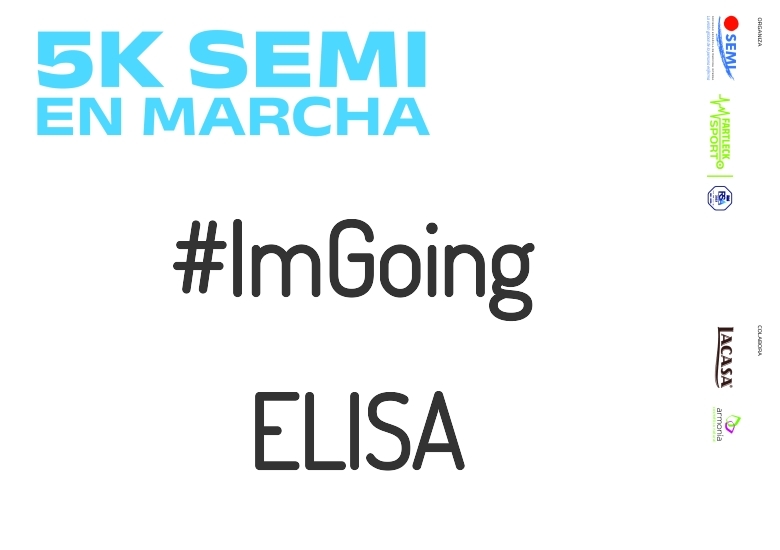 #YoVoy - ELISA (5K SEMI EN MARCHA 2023)