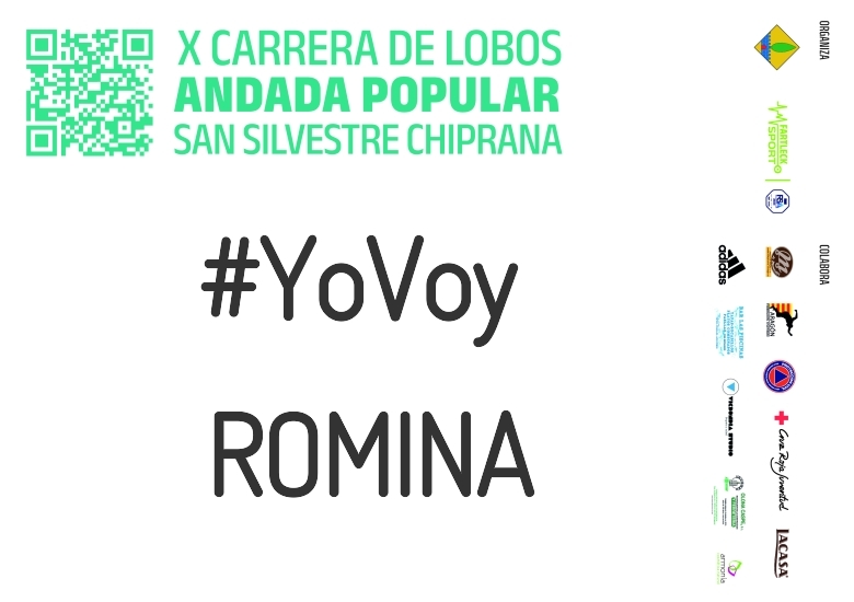 #YoVoy - ROMINA (X CARRERA LOBOS CHIPRANA 2023)