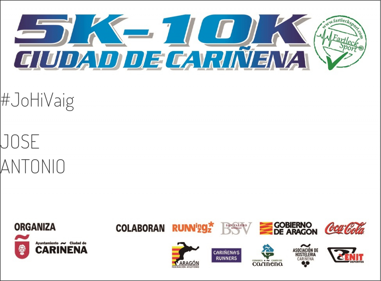 #ImGoing - JOSE ANTONIO (5-10K CIUDAD DE CARIÑENA 2017)