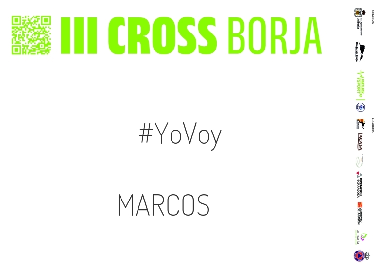 #YoVoy - MARCOS (III CROSS DE BORJA 2024)