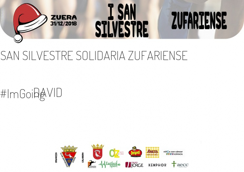 #YoVoy - DAVID (SAN SILVESTRE SOLIDARIA ZUFARIENSE)