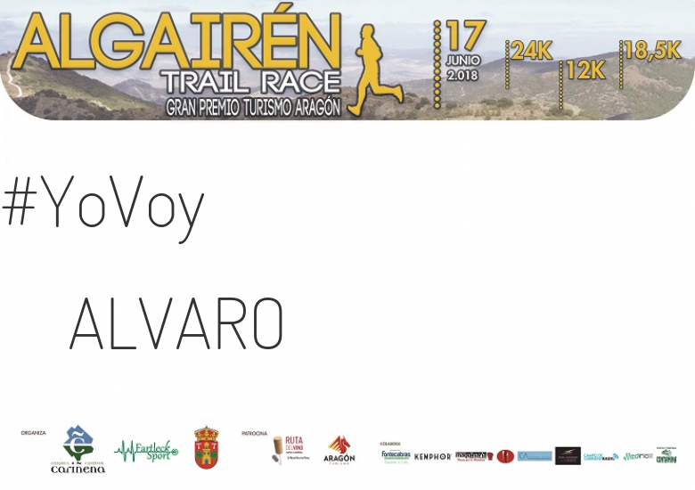 #YoVoy - ALVARO (ALGAIREN TRAIL RACE  2018 )