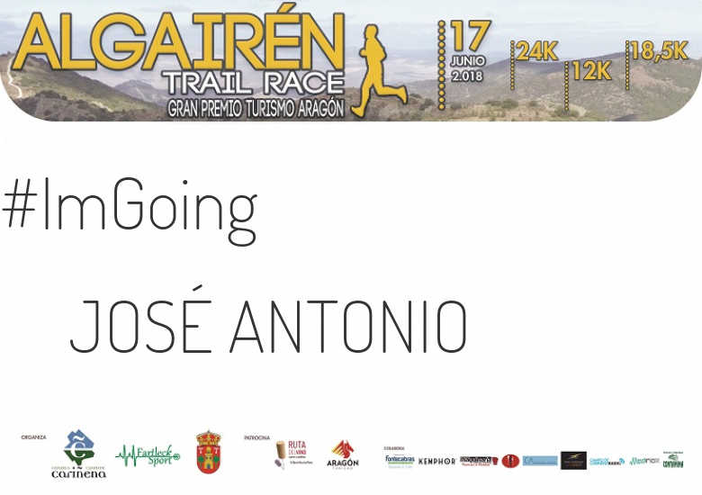 #Ni banoa - JOSÉ ANTONIO (ALGAIREN TRAIL RACE  2018 )