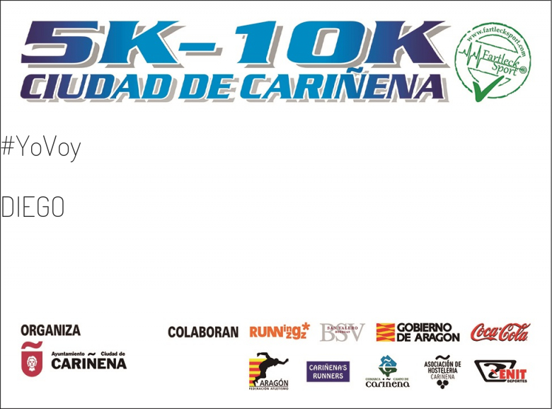 #ImGoing - DIEGO (5-10K CIUDAD DE CARIÑENA 2017)