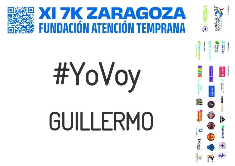 #YoVoy - GUILLERMO (XI 7K FUNDACIÓN ATENCIÓN TEMPRANA)