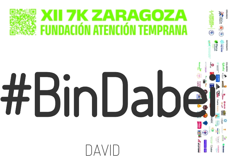 #YoVoy - DAVID (7K FUNDACIÓN ATENCIÓN TEMPRANA 2025)