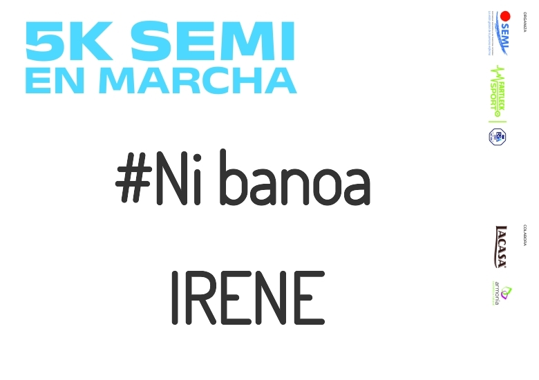 #JoHiVaig - IRENE (5K SEMI EN MARCHA 2023)