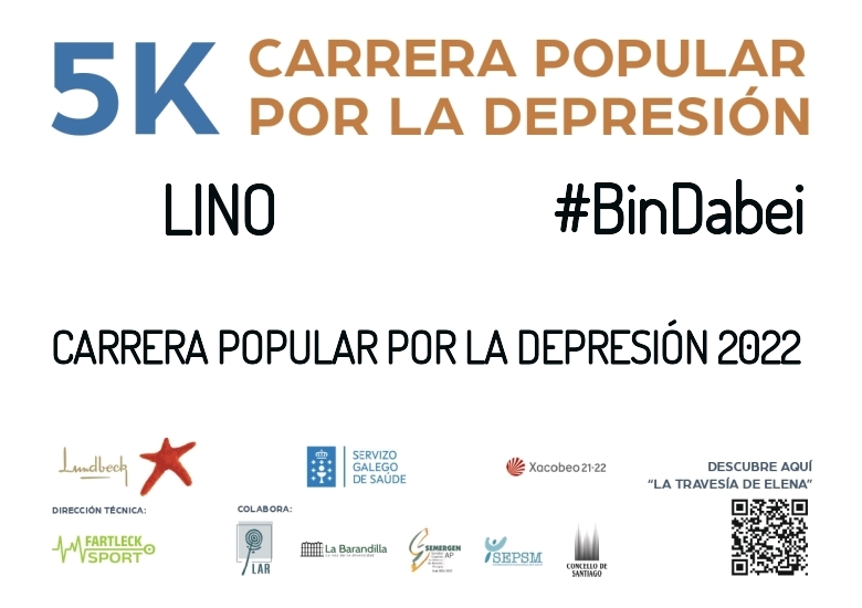 #ImGoing - LINO (CARRERA POPULAR POR LA DEPRESIÓN 2022)