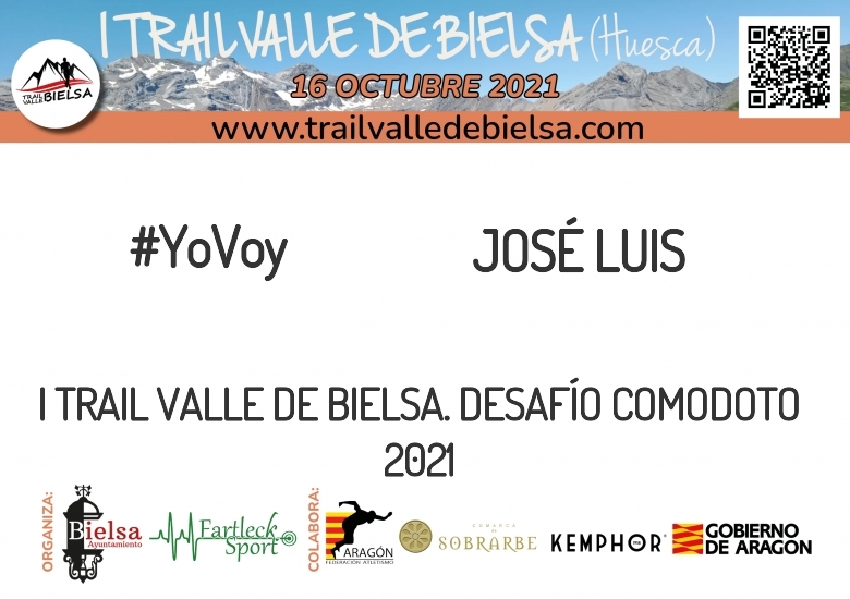 #JoHiVaig - JOSÉ LUIS (I TRAIL VALLE DE BIELSA. DESAFÍO COMODOTO 2021)