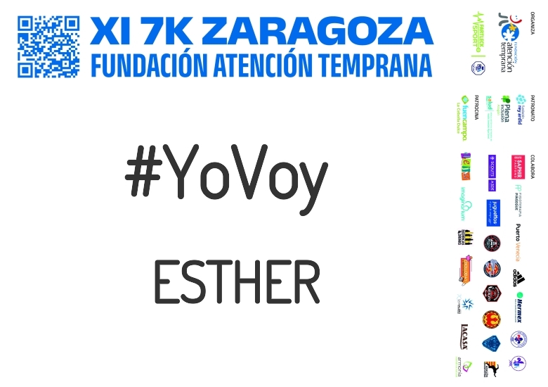 #YoVoy - ESTHER (XI 7K FUNDACIÓN ATENCIÓN TEMPRANA)