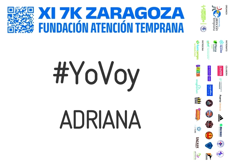 #YoVoy - ADRIANA (XI 7K FUNDACIÓN ATENCIÓN TEMPRANA)