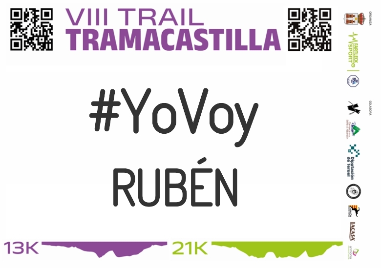 #YoVoy - RUBÉN (VIII TRAMACASTILLA TRAIL DESAFÍO BARRANCO HONDO 2023)