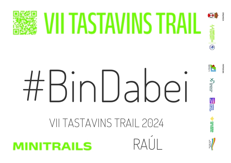 #ImGoing - RAÚL (VII TASTAVINS TRAIL 2024)