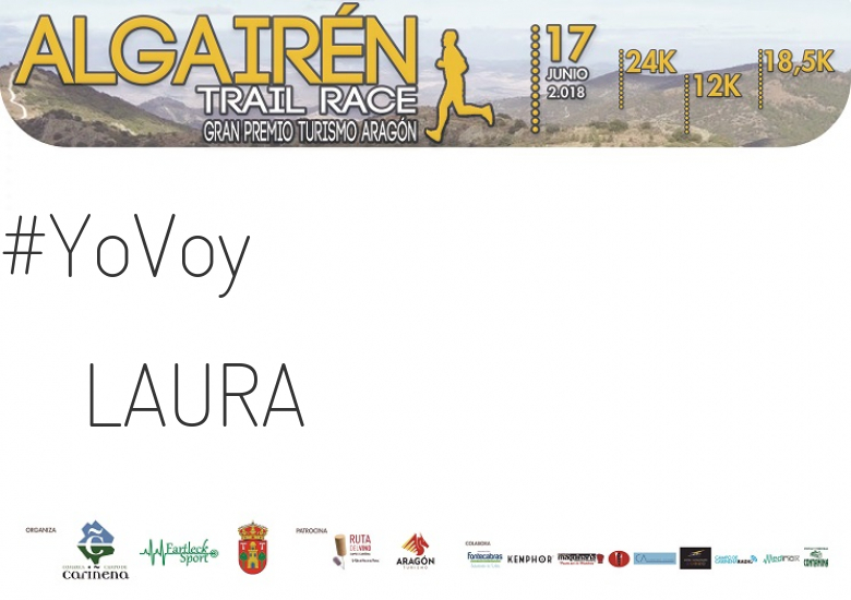 #ImGoing - LAURA (ALGAIREN TRAIL RACE  2018 )