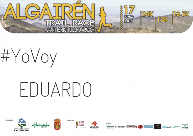 #ImGoing - EDUARDO (ALGAIREN TRAIL RACE  2018 )