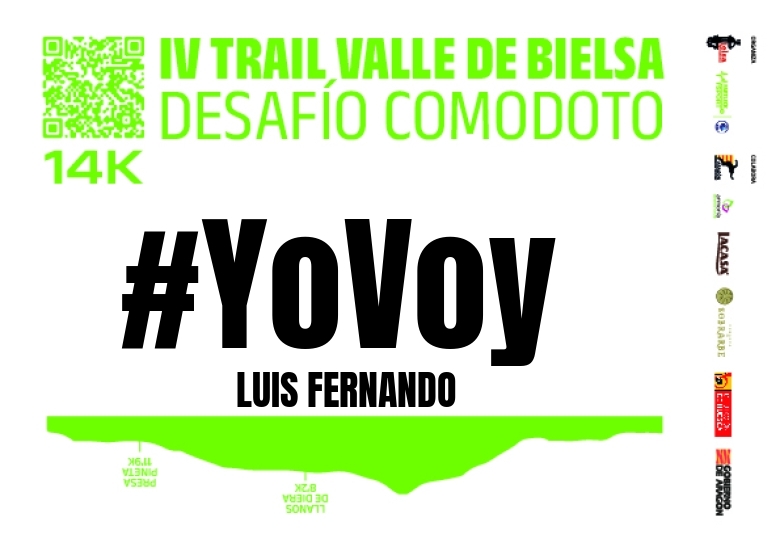 #YoVoy - LUIS FERNANDO (IV TRAIL VALLE DE BIELSA. DESAFÍO COMODOTO 2024)