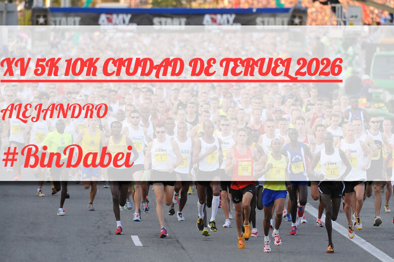 #JazGrem - ALEJANDRO (XV 5K 10K CIUDAD DE TERUEL 2026)
