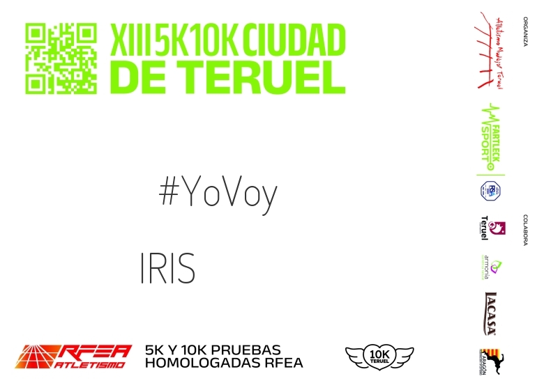 #YoVoy - IRIS (10K Y 5K CIUDAD DE TERUEL 2024)