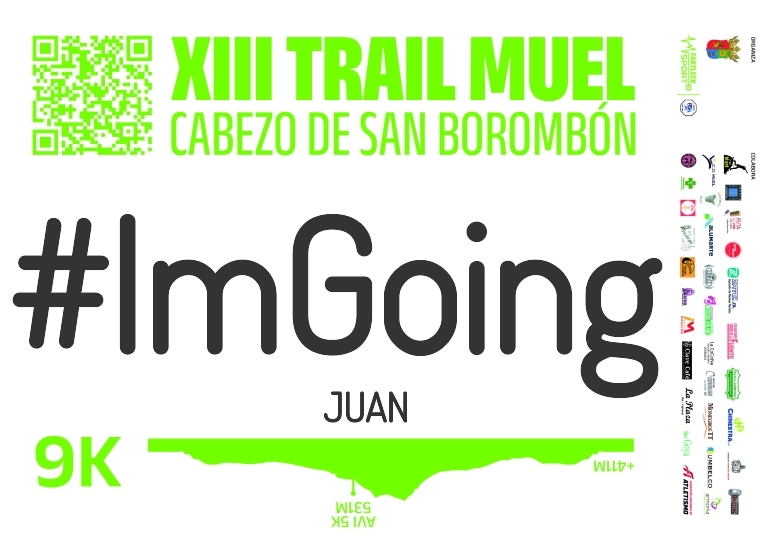 #ImGoing - JUAN (XIII TRAIL MUEL. CABEZO DE SAN BOROMBÓN 2025)