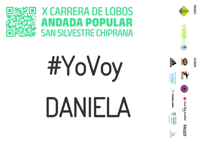 #YoVoy - DANIELA  (X CARRERA LOBOS CHIPRANA 2023)