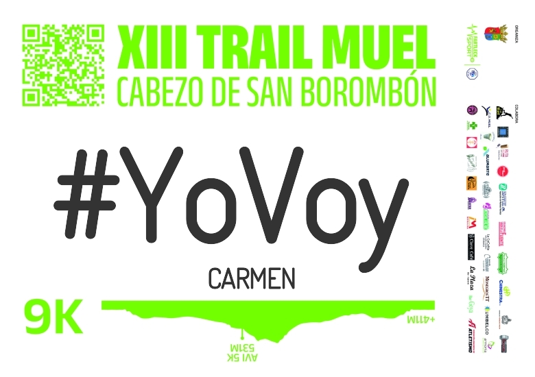 #YoVoy - CARMEN (XIII TRAIL MUEL. CABEZO DE SAN BOROMBÓN 2025)