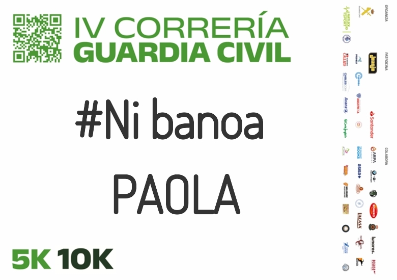 #BinDabei - PAOLA (IV CORRERÍA GUARDIA CIVIL ZARAGOZA 2023)