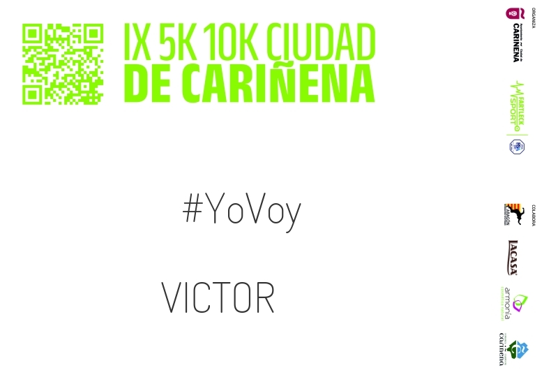 #YoVoy - VICTOR (IX 5K 10K CIUDAD DE CARIÑENA 2024)