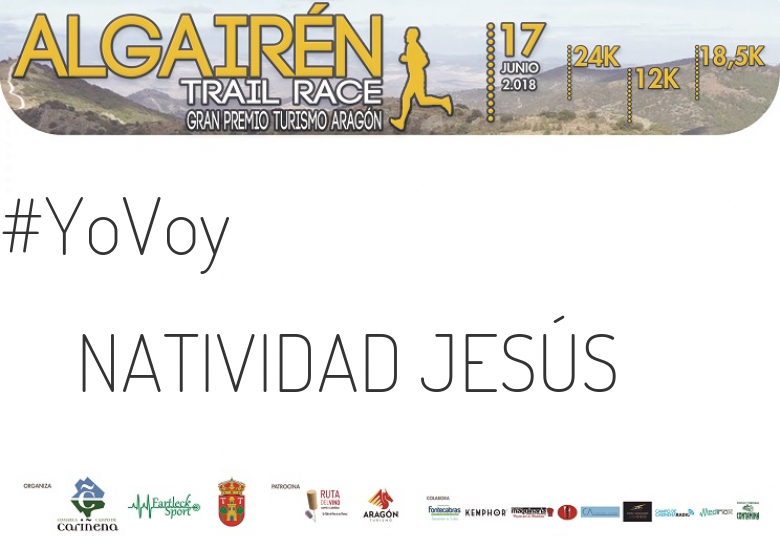 #YoVoy - NATIVIDAD JESÚS (ALGAIREN TRAIL RACE  2018 )
