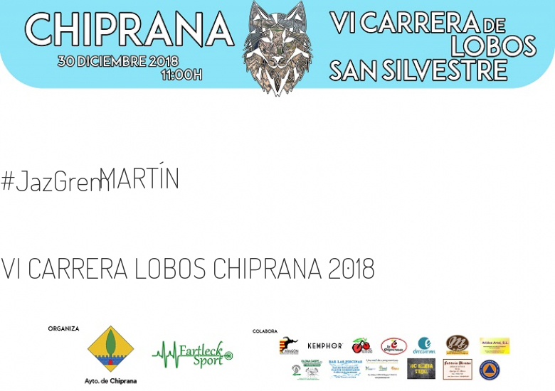 #YoVoy - MARTÍN (VI CARRERA LOBOS CHIPRANA 2018)